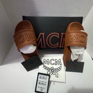 Women’s MCM collection BIG LOGO Slide